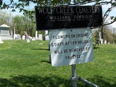 Wolf Creek Cemetery on Sysoon