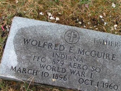 Wolfred E McGuire on Sysoon