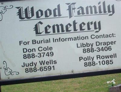 Wood Family Cemetery on Sysoon