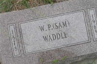 W P "Sam" Waddle on Sysoon