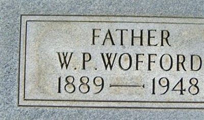 W P Wofford on Sysoon