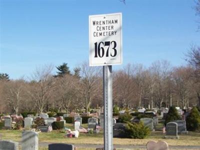 Wrentham Center Cemetery on Sysoon