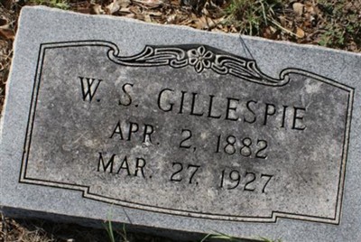 W. S. Gillespie on Sysoon