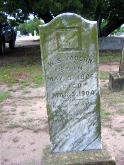 W. S. Vaughn on Sysoon