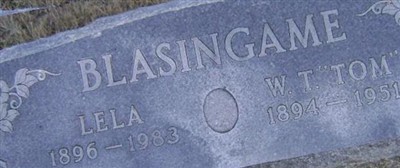 W. T. "Tom" Blasingame on Sysoon