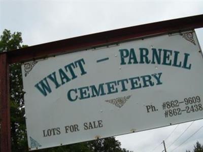 Wyatt-Parnell Cemetery on Sysoon