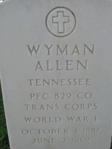 Wyman Allen on Sysoon