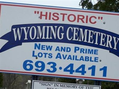 Wyoming Cemetery on Sysoon