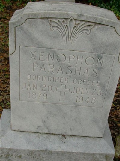 Xenophon Parashas, Find a grave on Sysoon Xenophon Parashas on Sysoon