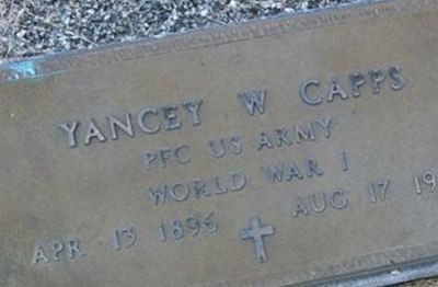Yancey W Capps on Sysoon