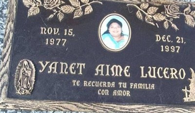 Yanet Aime Lucero on Sysoon