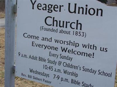 Yeager Union Cemetery on Sysoon