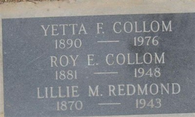 Yetta F. Collom on Sysoon