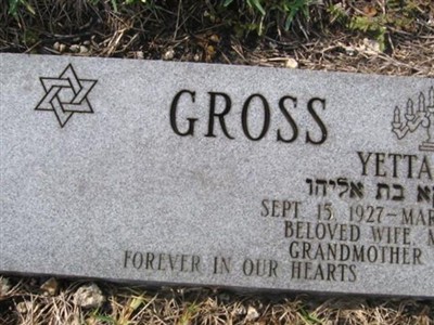 Yetta Gross on Sysoon