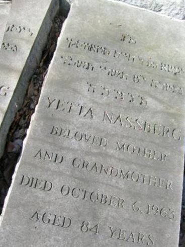 Yetta Stowsky Nassberg on Sysoon