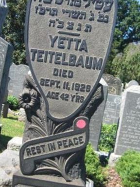 Yetta Teitelbaum on Sysoon