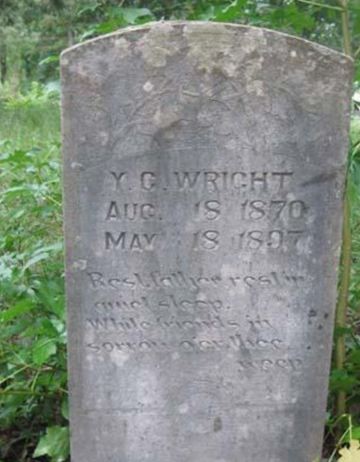Y G Wright on Sysoon