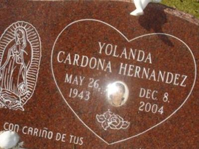 Yolanda Cardona Hernandez on Sysoon