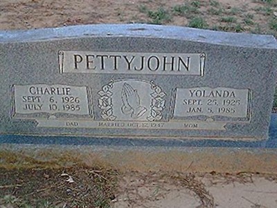 Yolanda Pettyjohn on Sysoon