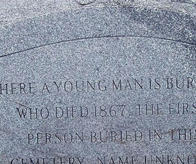 Young Man Unknown on Sysoon