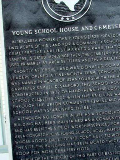 Young School House Cemetery on Sysoon
