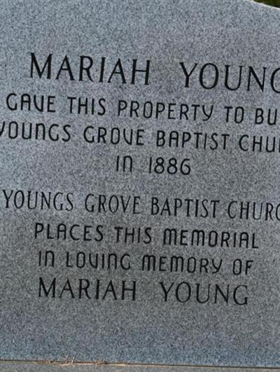 Youngs Grove Cemetery on Sysoon