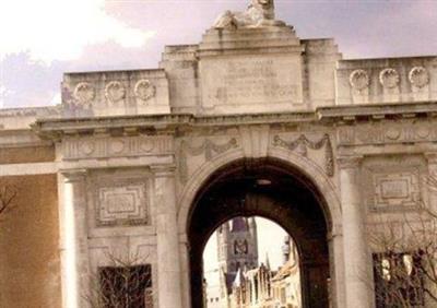 Ypres (Menin Gate) Memorial on Sysoon