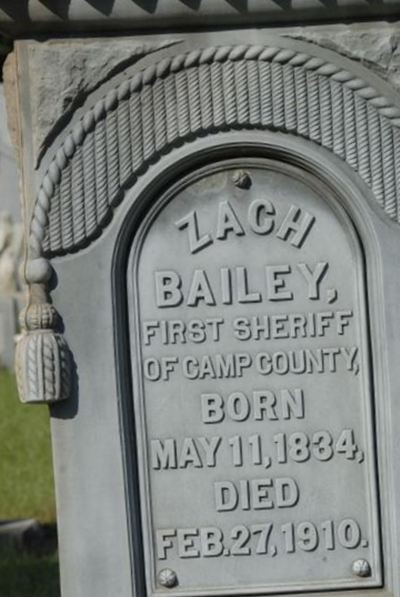 Zachariah W. Bailey on Sysoon