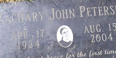 Zachary John Petersen on Sysoon