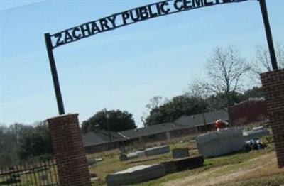 Zachary Public Cemetery on Sysoon