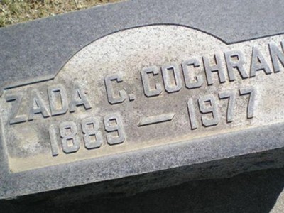 Zada Catharine Vanpool Cochran on Sysoon