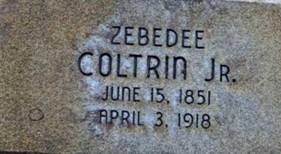 Zebedee Coltrin, Jr on Sysoon