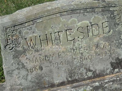 Zebulon Vance Whiteside on Sysoon