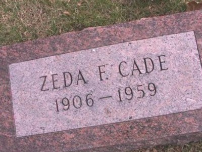 Zeda F. Cade on Sysoon