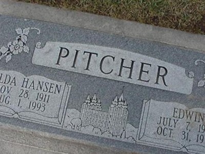 Zelda Hansen Pitcher on Sysoon