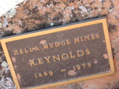 Zelda Mudge Hines Reynolds on Sysoon