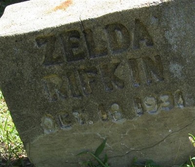 Zelda Rifkin on Sysoon