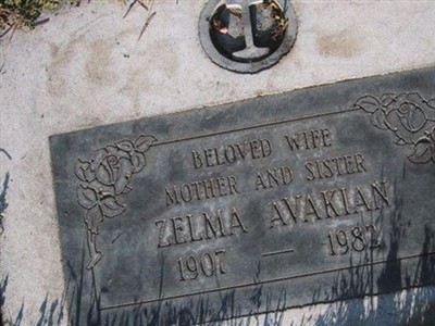 Zelma Avakian on Sysoon