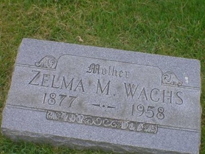 Zelma Mary Schneider Wachs on Sysoon