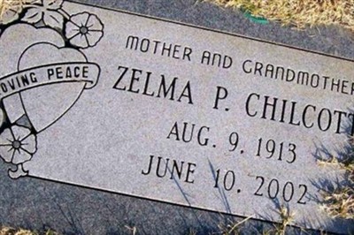 Zelma Pollitt Chilcott on Sysoon