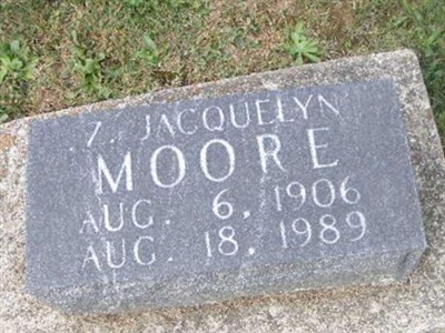 Zelpha Jacquelyn Moore on Sysoon