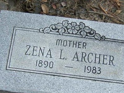 Zena L Archer on Sysoon