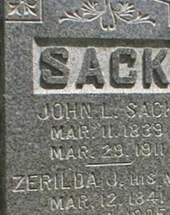 Zerilda Jane Conn Sack on Sysoon