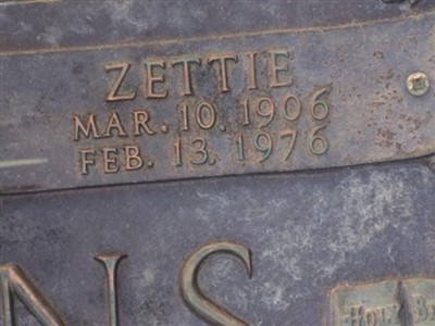 Zettie Blevins on Sysoon