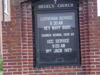 Ziegels Union Cemetery on Sysoon