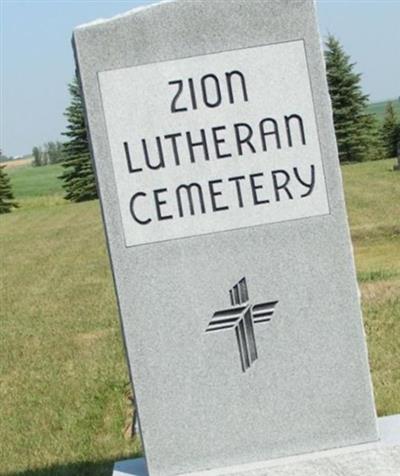 Zion Evangelical Lutheran Cemetery on Sysoon