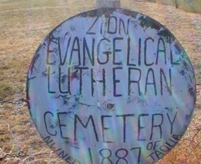 Zion Evangelical Lutheran Cemetery on Sysoon