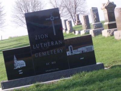 Zion Lutheran Cemetery on Sysoon