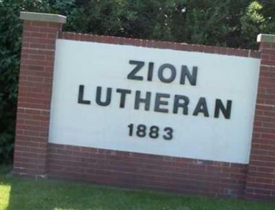 Zion Lutheran Church Cemetery on Sysoon