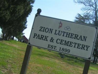 Zion Lutheran Park & Cemetery on Sysoon